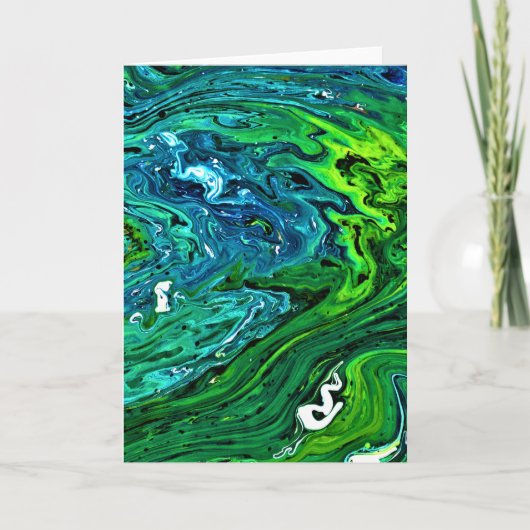 Étude couleur Abstraite 97, carte (Devant)