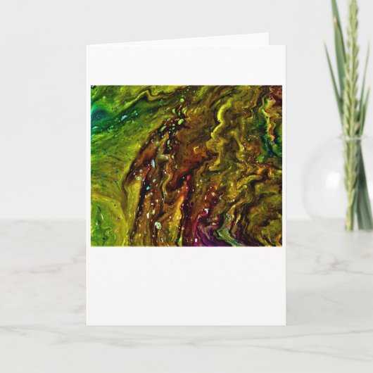 Étude de couleur Abstraite 11, carte (Devant)