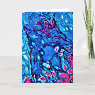 Étude de couleur Abstraite 171, carte