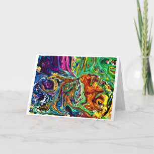 Étude de couleur Abstraite 1, carte