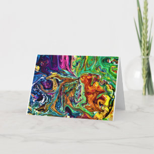 Étude de couleur Abstraite 1, carte