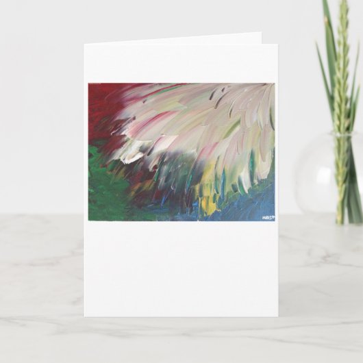 Étude de couleur Abstraite 1, carte (Devant)