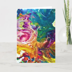 Étude de couleur Abstraite 2, carte