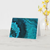 Étude de couleur Abstraite 31, carte (Fleur jaune)