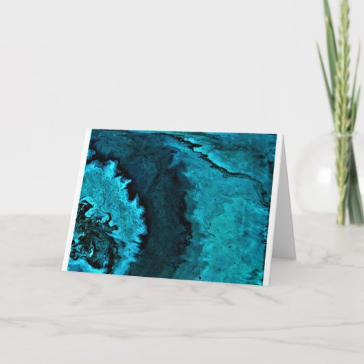 Étude de couleur Abstraite 31, carte (Devant)