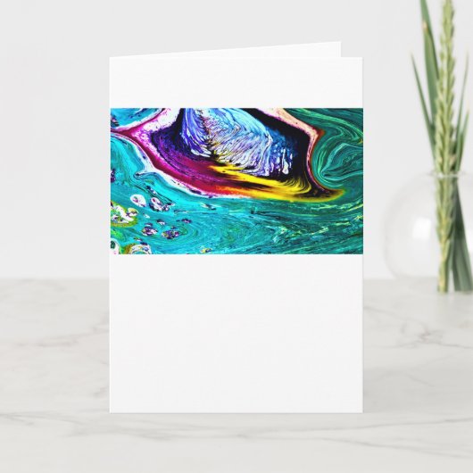 Étude de couleur Abstraite 33, carte (Devant)