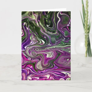 Étude de couleur Abstraite 410, carte