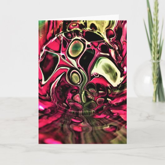 Étude de couleur Abstraite 430, carte (Devant)