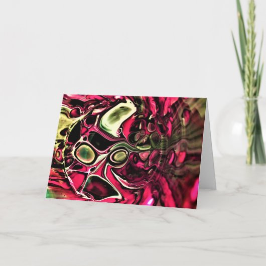Étude de couleur Abstraite 430, carte (Devant)