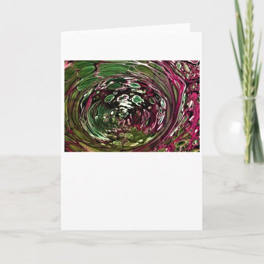 Étude de couleur Abstraite 433, carte (Devant)