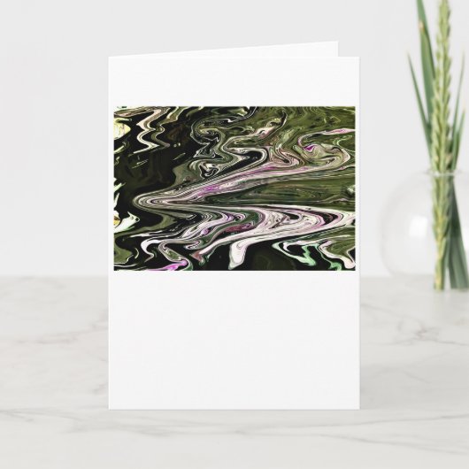 Étude de couleur Abstraite 455, carte (Devant)