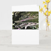 Étude de couleur Abstraite 455, carte (Fleur jaune)