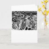 Étude de couleur Abstraite 481 / Noir, carte (Fleur jaune)