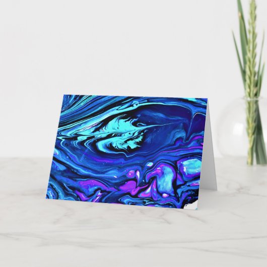 Étude de couleur Abstraite 55, carte (Devant)