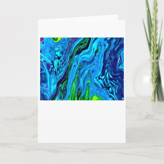 Étude de couleur Abstraite 60, carte (Devant)