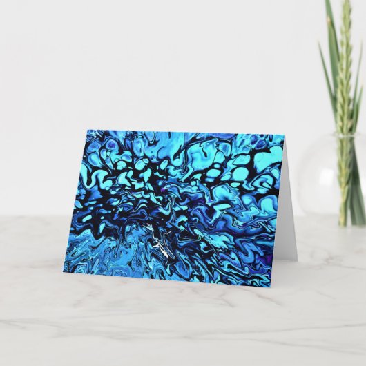 Étude de couleur Abstraite 74, carte (Devant)