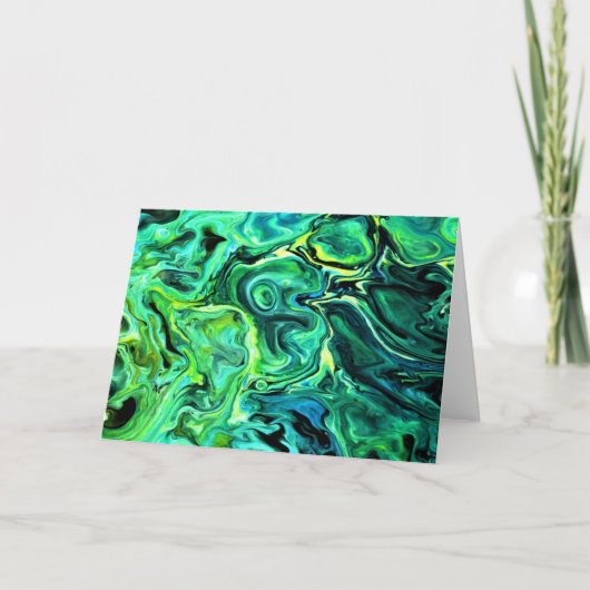 Étude de couleur Abstraite 78, carte (Devant)