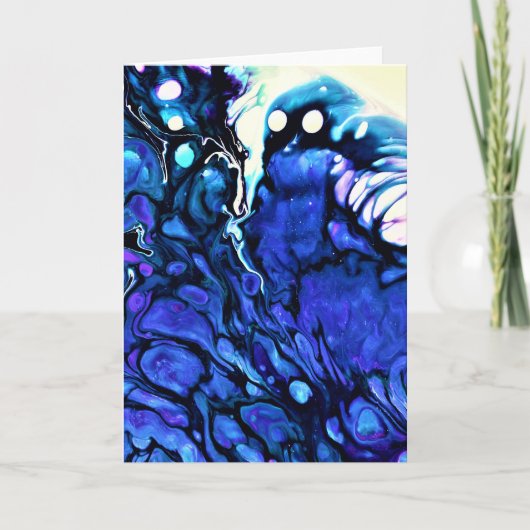 Étude de couleur Abstraite 79, carte (Devant)