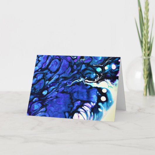 Étude de couleur Abstraite 79, carte (Devant)