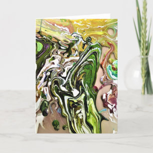 Étude de couleur Abstraite 8, carte