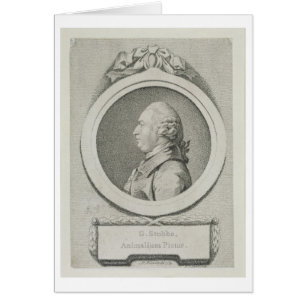 Étude de portrait de George Stubbs (1724-1806)