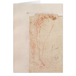 Étude des pieds du Christ cloués à la croix