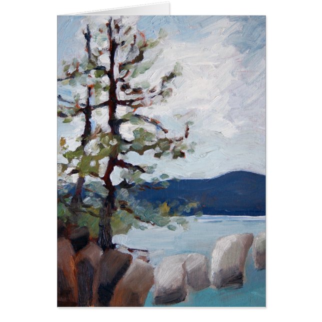 Étude du lac Tahoe (Devant)