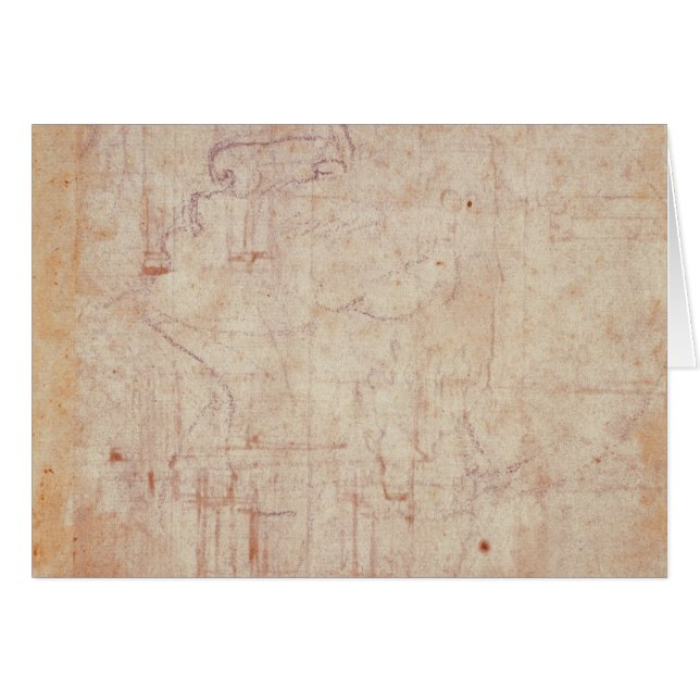 Étude d'une tête, 1525-26 (Devant horizontal)