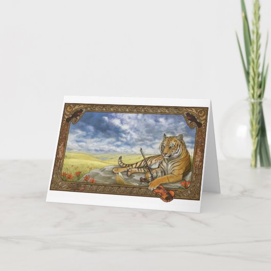 Étude pour jouer la carte de voeux (Devant)