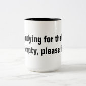 Étude pour la DERNIÈRE tasse (Centre)