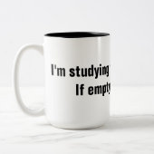 Étude pour la tasse d'examen de CPA (Gauche)