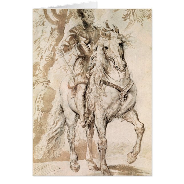 Étude pour un portrait équestre (Devant)