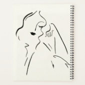 Étude simple - Croquis d'une dame (Dos)