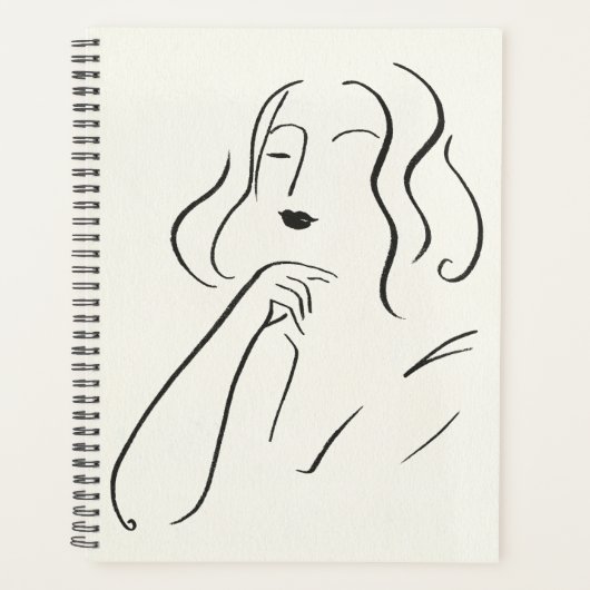 Étude simple - Esquisse d'une femme (Devant)