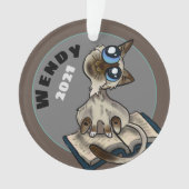 Étude utile Chat Ornament personnalisé (devant)