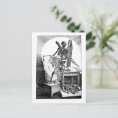 Études de la mort Moyens Anatomie carte postale (Debout devant)