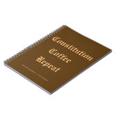 Étudiant en droit du Journal Constitution Classiqu (Côté gauche)