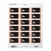 Étudiants - Étiquette de adresse de Personnaliser (Feuille entière)