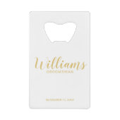 Étudiants personnalisés en or de script moderne (Devant)