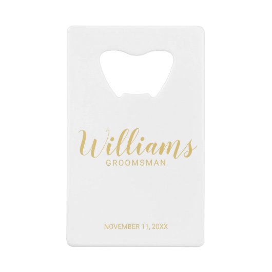 Étudiants personnalisés en or de script moderne (Devant)