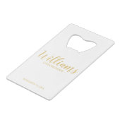 Étudiants personnalisés en or de script moderne (Devant Angle)