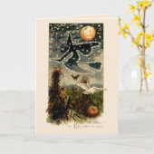 Étudiez les étoiles sur la carte de nuit de (Fleur jaune)