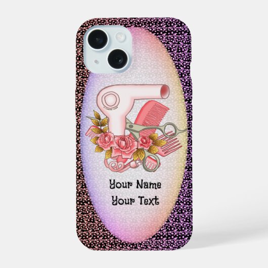 Étui à téléphone Roses de l'esthéticienne (Verso)