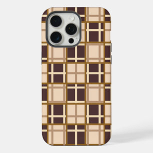 Étui Abstract Shades of Brown pour iPhone 15 Pro M