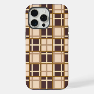 Étui Abstract Shades of Brown pour iPhone 15 Pro M