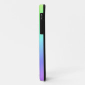 Étui abstrait "Baiser de l'arc-en-ciel" pour iPhon (Dos/Gauche)