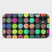 Étui abstrait couleur pour iPhone (Dos (Horizontal))