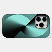 Étui abstrait géométrique pour iPhone 16 Pro (Verso (horizontal))