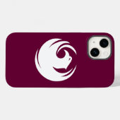 Étui Apple Case-Mate patriotique, drapeau de la vi (Verso (horizontal))