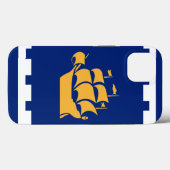 Étui Apple Case-Mate patriotique, drapeau de la vi (Verso (horizontal))